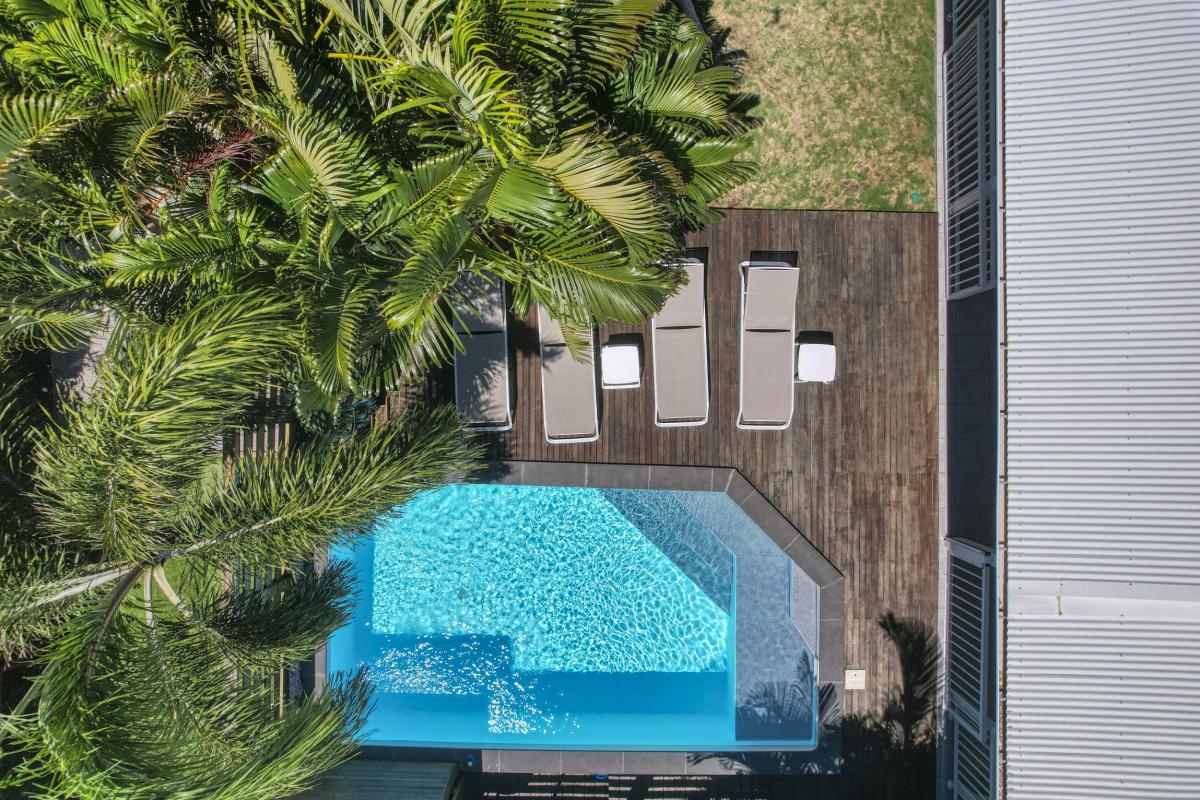 45.Location villa 8 personnes avec piscine et prxomité plage des Raisins Clairs